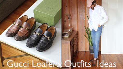 different way to waer gucci loafer|gucci jordaan loafers style.